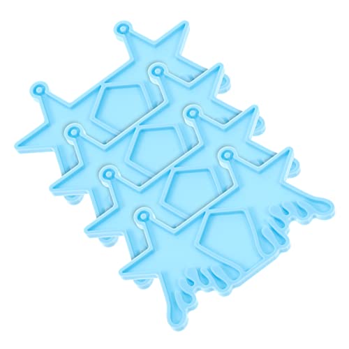 NUOBESTY 4 Stück Silikonform für DIY Ohrringe und Anhänger Teiliges Flexible Gießform Lebensmittelechtem Silikon für Einzigartige Schmuckkreationen Geeignet für Harz Bonbons und Mehr NUOBESTY 4 Stück Silikonform für DIY Ohrringe und Anhänger Teiliges Flexible Gießform Lebensmittelechtem Silikon für Einzigartige Schmuckkreationen Geeignet für Harz Bonbons und Mehr von NUOBESTY