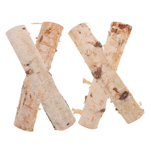 NUOBESTY 4 Stück Teiliges Birkenholz Natürliche Birkenzweige Leichtes Holzstäbe Zubehör für DIY Dekoration Vase Bastelmaterial Durchmesser NUOBESTY 4 Stück Teiliges Birkenholz Natürliche Birkenzweige Leichtes Holzstäbe Zubehör für DIY Dekoration Vase Bastelmaterial Durchmesser von NUOBESTY