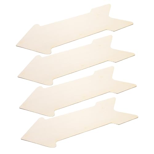 NUOBESTY 4 Stück Teiliges Blanke Holz Ausschnitte aus Dickem Holz Vielseitig zum Bemalen Basteln als Graffiti Zubehör und Dekoration für Hochzeit und Zuhause NUOBESTY 4 Stück Teiliges Blanke Holz Ausschnitte aus Dickem Holz Vielseitig zum Bemalen Basteln als Graffiti Zubehör und Dekoration für Hochzeit und Zuhause von NUOBESTY