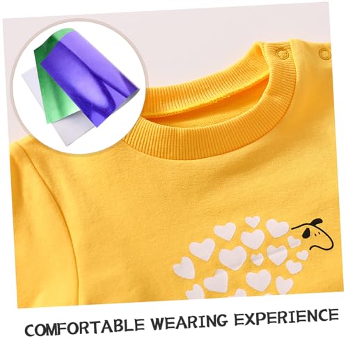 NUOBESTY 4 Stück Teiliges Fluoreszierendes Heat Transfer Vinyl Grün Blau Flexible Leuchtende Folie für T-shirt-druck Langlebig Hitzebeständig Glow in The Dark Film für DIY Kleidung Taschen NUOBESTY 4 Stück Teiliges Fluoreszierendes Heat Transfer Vinyl Grün Blau Flexible Leuchtende Folie für T-shirt-druck Langlebig Hitzebeständig Glow in The Dark Film für DIY Kleidung Taschen von NUOBESTY