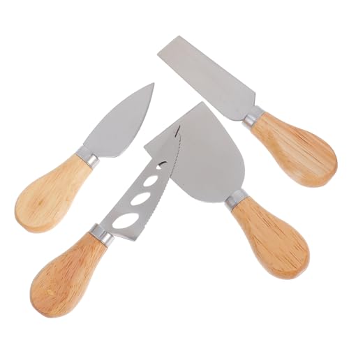 NUOBESTY 4 Stück Teiliges Küchen Schaber mit Holzgriff Schaber für Malerarbeiten und Diy Projekte für Entfernen von Tapeten Auftragen von Spachtelmasse NUOBESTY 4 Stück Teiliges Küchen Schaber mit Holzgriff Schaber für Malerarbeiten und Diy Projekte für Entfernen von Tapeten Auftragen von Spachtelmasse von NUOBESTY