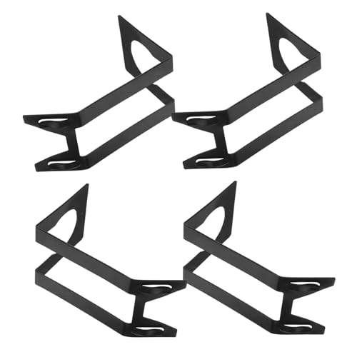 NUOBESTY 4 Stück Teiliges Metall-preisschild-clips für Einzelhandel und Supermarktregale Langlebige Klemmbare Etikettenhalter für Bäckerei-preisschilder und Drahtregal-beschriftungen von NUOBESTY