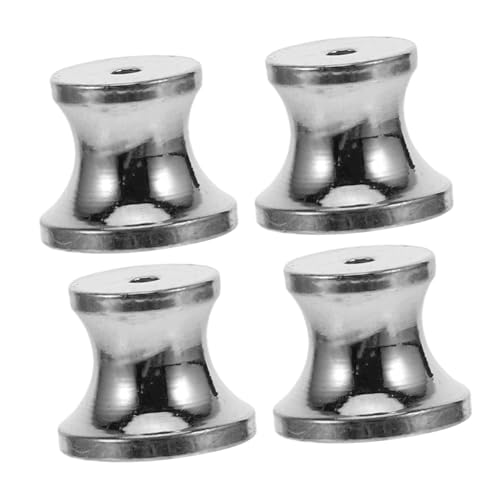 NUOBESTY 4 Stück Teiliges Ohrstecker Verschlüsse aus Sicherer Halt und Komfortable Passung Kompatibilität für Schwere und Durchbohrte Ohrringe Ersatz Post Stopper für Damen von NUOBESTY