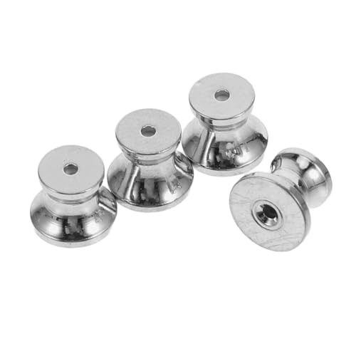 NUOBESTY 4 Stück Teiliges Ohrstecker Verschlüsse aus Verstellbare Ohrring Stopper für Schwere Ohrstecker Kompatibel für Durchbohrte Ohrringe Stabiler Halt von NUOBESTY