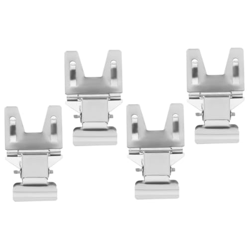 NUOBESTY 4 Stück Teiliges Preisschildhalter Robust Rostfrei Wiederverwendbar Professionell für Einzelhandel Supermarkt Thekenaufsteller Preisschild Clip NUOBESTY 4 Stück Teiliges Preisschildhalter Robust Rostfrei Wiederverwendbar Professionell für Einzelhandel Supermarkt Thekenaufsteller Preisschild Clip von NUOBESTY