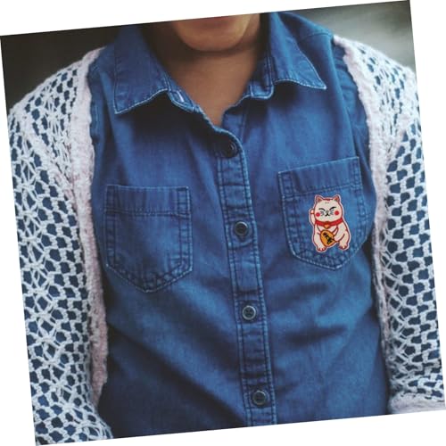 NUOBESTY 4 Stück Teiliges Selbstklebende Katzen Stickerei Patches Dekorative DIY Applikationen für Kleidung Rucksäcke und Taschen Langlebige und Reparaturflicken NUOBESTY 4 Stück Teiliges Selbstklebende Katzen Stickerei Patches Dekorative DIY Applikationen für Kleidung Rucksäcke und Taschen Langlebige und Reparaturflicken von NUOBESTY