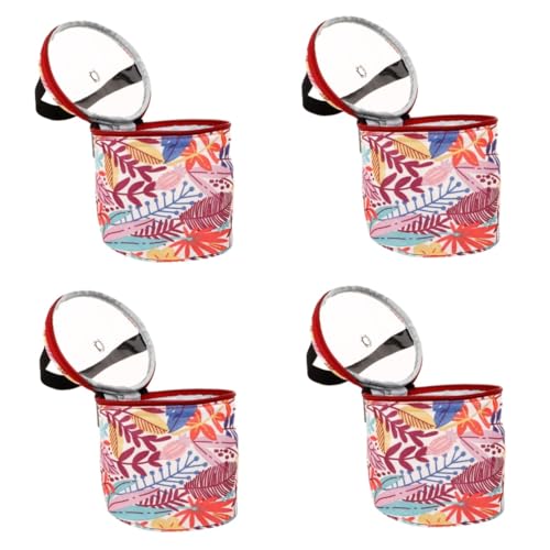 NUOBESTY 4 Stück Wollorganizer Tasche Oxford Dekorative Wasserdichte Strick und Häkelprojekt Tasche Klein Orange für Strickzubehör und Nähutensilien für Kreative Köpfe NUOBESTY 4 Stück Wollorganizer Tasche Oxford Dekorative Wasserdichte Strick und Häkelprojekt Tasche Klein Orange für Strickzubehör und Nähutensilien für Kreative Köpfe von NUOBESTY
