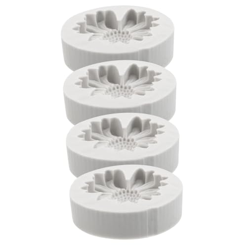 NUOBESTY 4-teiliges Blumen-silikonform-set – Diy-aromatherapie-anhänger, Chrysanthemen- Und Gänseblümchen-silikonform Für Heimdekoration, Kunstharz-bastelform NUOBESTY 4-teiliges Blumen-silikonform-set – Diy-aromatherapie-anhänger, Chrysanthemen- Und Gänseblümchen-silikonform Für Heimdekoration, Kunstharz-bastelform von NUOBESTY