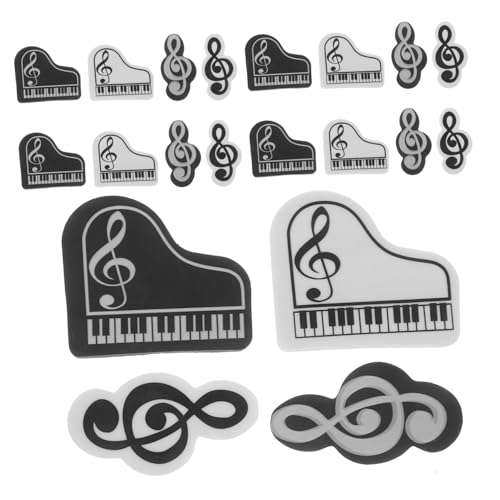 NUOBESTY 40 Stück Teiliges Niedliche Radiergummis in Klavier und Musiknotenform Verschleißfest Handfreundlich und Flexibel Praktische Schulmaterialien für Kindergarten Grundschule und NUOBESTY 40 Stück Teiliges Niedliche Radiergummis in Klavier und Musiknotenform Verschleißfest Handfreundlich und Flexibel Praktische Schulmaterialien für Kindergarten Grundschule und von NUOBESTY