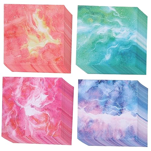 NUOBESTY 400 Blatt quadratisches Origami beidseitig faltbares Papier buntes Origami-Papier Aquarellpapier Bastelpapier selber machen Quadratisches Papier zum Selbermachen Sanft Sammelalbum NUOBESTY 400 Blatt quadratisches Origami beidseitig faltbares Papier buntes Origami-Papier Aquarellpapier Bastelpapier selber machen Quadratisches Papier zum Selbermachen Sanft Sammelalbum von NUOBESTY