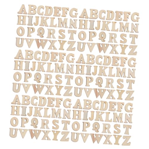 NUOBESTY 416 Stück Teiliges Holzbuchstaben Set Hohe Naturbelassene Robuste Holzalphabet Formen für Diy Bastelprojekte Vintage Stil Vielseitig Einsetzbar für Wohnkultur Kinderzimmer Hochzeit NUOBESTY 416 Stück Teiliges Holzbuchstaben Set Hohe Naturbelassene Robuste Holzalphabet Formen für Diy Bastelprojekte Vintage Stil Vielseitig Einsetzbar für Wohnkultur Kinderzimmer Hochzeit von NUOBESTY