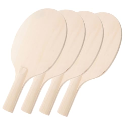 NUOBESTY 4er-pack Unbemalte Tischtennisschläger Aus Holz Basteln Sie Ihre Eigenen Schlägerrohlinge Im Eigenen Stil NUOBESTY 4er-pack Unbemalte Tischtennisschläger Aus Holz Basteln Sie Ihre Eigenen Schlägerrohlinge Im Eigenen Stil von NUOBESTY