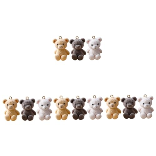 NUOBESTY 4er-set Armband-charms Bären-charm Zur Schmuckherstellung Charms Für Armbänder Charms Für Schmuck 3 Stück * 4 von NUOBESTY