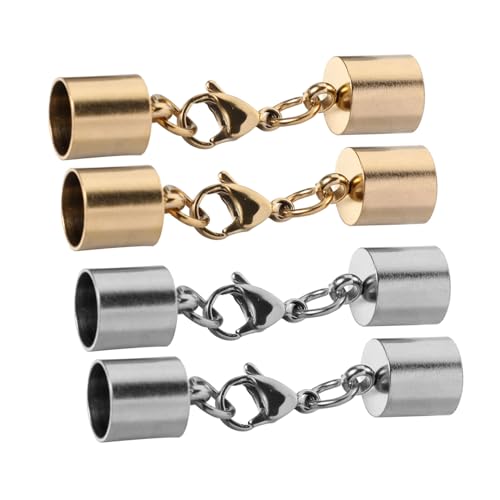 NUOBESTY 4stücke Diy Schmuckzubehör Kettenverschluss Für Armbänder Und Halsketten Verbinder Für Schmuckherstellung Schmuckverschluss Armbandverbinder Schmuckzubehör NUOBESTY 4stücke Diy Schmuckzubehör Kettenverschluss Für Armbänder Und Halsketten Verbinder Für Schmuckherstellung Schmuckverschluss Armbandverbinder Schmuckzubehör von NUOBESTY