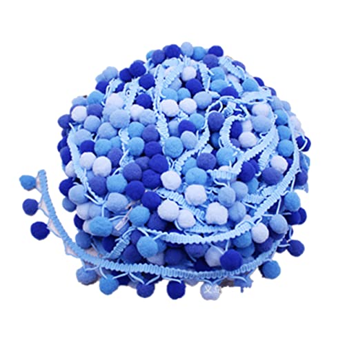 NUOBESTY 5 Kleiderstoff Bommelborte aus Baumwolle weißes pompom borte Randbereich für roter Rand Schleife Quastenkugelbesatz ball trimmen Hut schmücken Regenbogenkugel Kranz Zubehör NUOBESTY 5 Kleiderstoff Bommelborte aus Baumwolle weißes pompom borte Randbereich für roter Rand Schleife Quastenkugelbesatz ball trimmen Hut schmücken Regenbogenkugel Kranz Zubehör von NUOBESTY