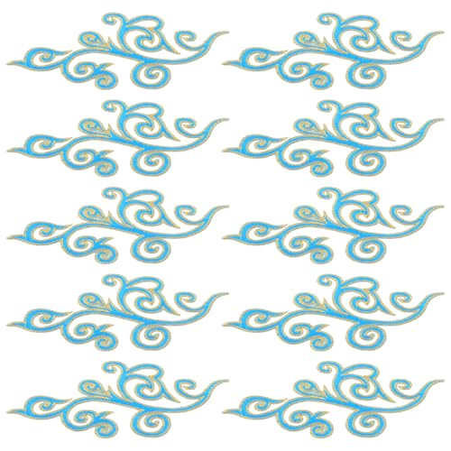 NUOBESTY 5 Paare Barocke Stickereipatches zum Aufbügeln oder Nähen für Hochzeitskleider Brautmode Diy Bekleidungsaccessoires und Kreative Bastelprojekte NUOBESTY 5 Paare Barocke Stickereipatches zum Aufbügeln oder Nähen für Hochzeitskleider Brautmode Diy Bekleidungsaccessoires und Kreative Bastelprojekte von NUOBESTY