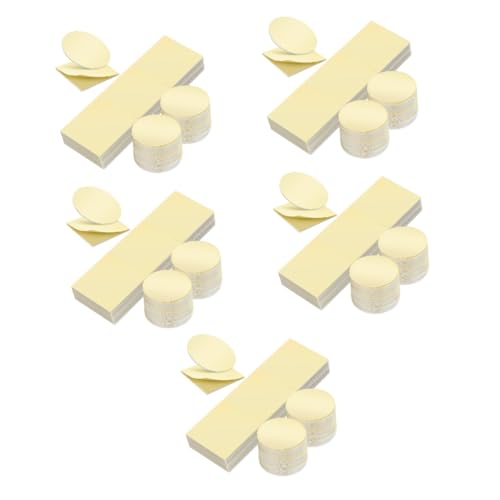 NUOBESTY 5 Sätze Doppelseitige Klebebänder Doppelseitige Pads Abnehmbare Montage Squares Für Bastelprojekte Fotos Und Dekorationen 60 Stück * 5 von NUOBESTY