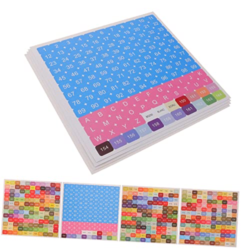 NUOBESTY 5 Sätze Farbnummer Aufkleber für Diamantmalerei Selbstklebende Etiketten zur Klassifizierung Praktische Sticker für Diy Projekte Einfache Anwendung und Vielseitige Nutzung NUOBESTY 5 Sätze Farbnummer Aufkleber für Diamantmalerei Selbstklebende Etiketten zur Klassifizierung Praktische Sticker für Diy Projekte Einfache Anwendung und Vielseitige Nutzung von NUOBESTY