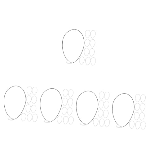 NUOBESTY 5 Sätze Schwarze Halskette Mit Karabinerverschluss DIY Cord Schmuckband Für Armbänder Anhänger Und Mehr Und Langlebig Für Schmuckherstellung 10 Stück * 5 NUOBESTY 5 Sätze Schwarze Halskette Mit Karabinerverschluss DIY Cord Schmuckband Für Armbänder Anhänger Und Mehr Und Langlebig Für Schmuckherstellung 10 Stück * 5 von NUOBESTY