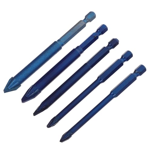 NUOBESTY 5 Sätze Teiliges Bohrer Für Keramik Eccentric Bohrer Mit Dreieckigem Kopfdesign Für Präzises Bohren Verschiedenen Materialien Für Heimwerker Und Profis 5 Stück * 5 NUOBESTY 5 Sätze Teiliges Bohrer Für Keramik Eccentric Bohrer Mit Dreieckigem Kopfdesign Für Präzises Bohren Verschiedenen Materialien Für Heimwerker Und Profis 5 Stück * 5 von NUOBESTY