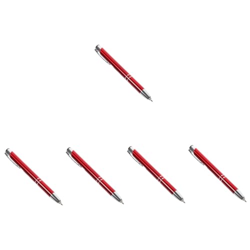 NUOBESTY 5 Stück Beleuchteter Kugelschreiber LED Metallstifte Austauschbarer Kugelschreiber Kugelschreiber Stift Mit Beleuchteter Spitze LED Leuchtstifte Kugelschreiber Tragbarer NUOBESTY 5 Stück Beleuchteter Kugelschreiber LED Metallstifte Austauschbarer Kugelschreiber Kugelschreiber Stift Mit Beleuchteter Spitze LED Leuchtstifte Kugelschreiber Tragbarer von NUOBESTY