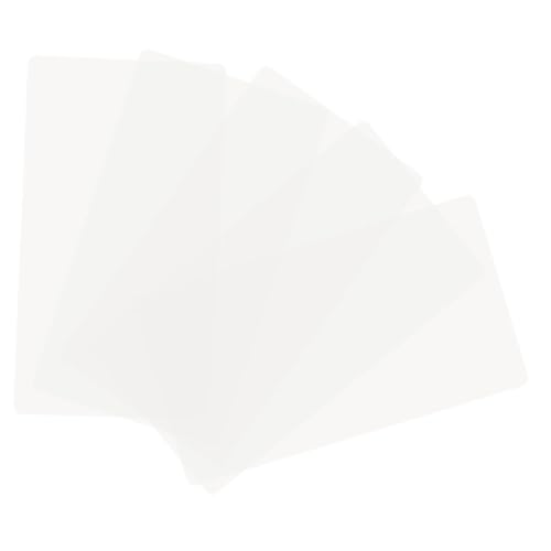 NUOBESTY 5 Stück Druck Stift Schablonen PVC Transparent Vorlagen Hochtemperaturbeständig Zeichenmatten Kreative Projektboards Leicht und Tragbar für Jungen Mädchen NUOBESTY 5 Stück Druck Stift Schablonen PVC Transparent Vorlagen Hochtemperaturbeständig Zeichenmatten Kreative Projektboards Leicht und Tragbar für Jungen Mädchen von NUOBESTY
