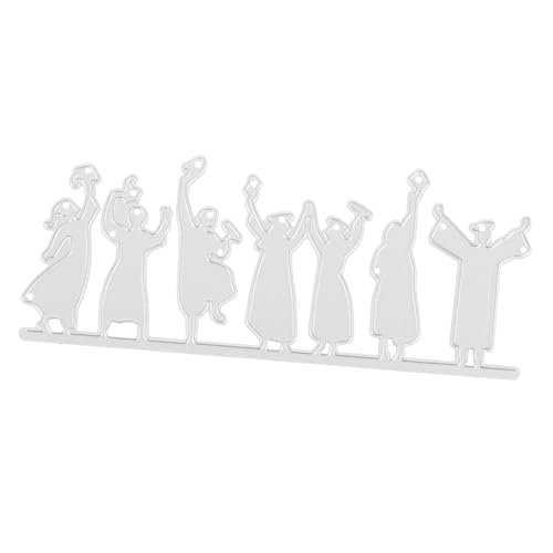 NUOBESTY 5 Stück Graduation Stanzform Diy Prägewerkzeug für Karten und Bastelprojekte Werkzeug für Kreative Abschlussdekorationen und Grußkarten NUOBESTY 5 Stück Graduation Stanzform Diy Prägewerkzeug für Karten und Bastelprojekte Werkzeug für Kreative Abschlussdekorationen und Grußkarten von NUOBESTY