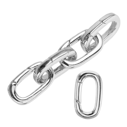 NUOBESTY 5 Stück Karabiner für DIY Armbänder und Anhänger Vergoldete Langlebige Schmuckverbindungen für Kreative Projekte NUOBESTY 5 Stück Karabiner für DIY Armbänder und Anhänger Vergoldete Langlebige Schmuckverbindungen für Kreative Projekte von NUOBESTY