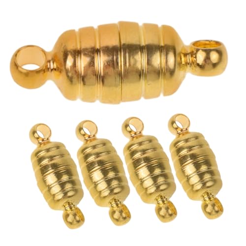 NUOBESTY 5 Stück Magnetverschluss für Schmuck Magnetverschluss für Diy Schmuckverschluss Kupfer und Ketten Glänzende NUOBESTY 5 Stück Magnetverschluss für Schmuck Magnetverschluss für Diy Schmuckverschluss Kupfer und Ketten Glänzende von NUOBESTY