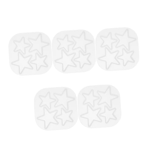 NUOBESTY 5 Stück Präzise nicht Klebende Gießform für Diy Schmuckherstellung für Resin Pendants und Ohrringe Langlebiges Silikonmaterial für Kreative Bastelprojekte NUOBESTY 5 Stück Präzise nicht Klebende Gießform für Diy Schmuckherstellung für Resin Pendants und Ohrringe Langlebiges Silikonmaterial für Kreative Bastelprojekte von NUOBESTY