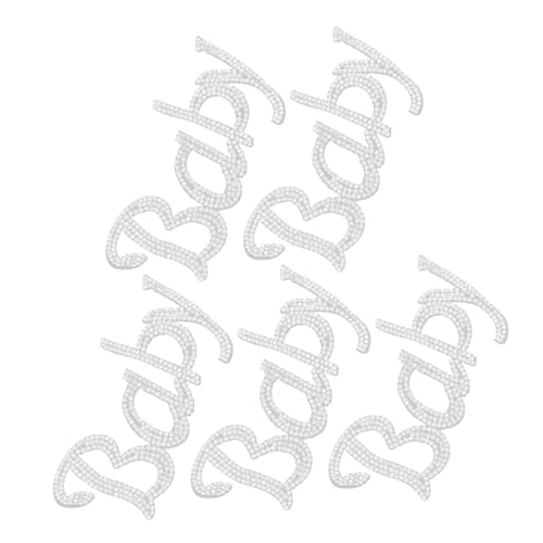 NUOBESTY 5 Stück Selbstklebende Applikationen für Kleidung Mützen und Taschen Bügelbare Buchstaben Aufkleber für Kreative Diy Projekte NUOBESTY 5 Stück Selbstklebende Applikationen für Kleidung Mützen und Taschen Bügelbare Buchstaben Aufkleber für Kreative Diy Projekte von NUOBESTY