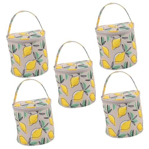 NUOBESTY 5 Stück Stricktasche für Häkelnadeln Aufbewahrung für Häkel und Strickzubehör Kleine Organizer Strapazierfähigem Vliesstoff Zitronengelb für Reisen und Unterwegs NUOBESTY 5 Stück Stricktasche für Häkelnadeln Aufbewahrung für Häkel und Strickzubehör Kleine Organizer Strapazierfähigem Vliesstoff Zitronengelb für Reisen und Unterwegs von NUOBESTY