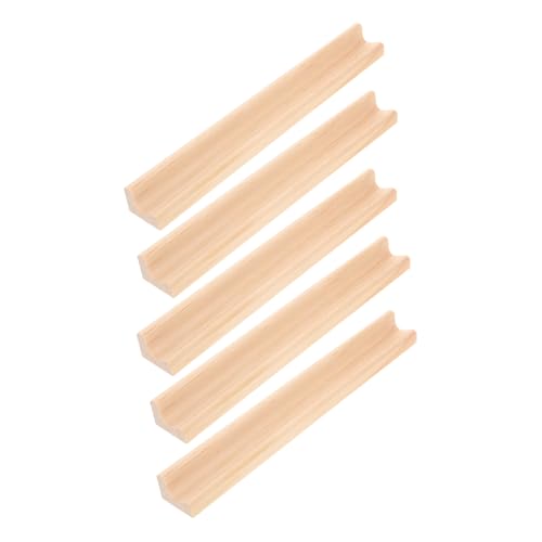 NUOBESTY 5 Stück Teiliges Holz Domino Rack Organizer für Domino Fliesen und Buchstaben für Mahjong Mexican Train und Bastelprojekte Robuste und Holzhalter NUOBESTY 5 Stück Teiliges Holz Domino Rack Organizer für Domino Fliesen und Buchstaben für Mahjong Mexican Train und Bastelprojekte Robuste und Holzhalter von NUOBESTY