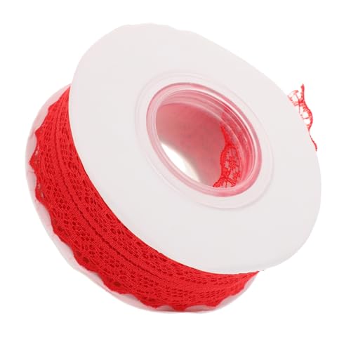 NUOBESTY 5 Stück Teiliges Vintage-spitzenband Rot mit Blumenstickerei Breit Romantisches Spitzenband für Hochzeitssträuße Geschenkverpackung DIY Basteln Brautparty-dekoration NUOBESTY 5 Stück Teiliges Vintage-spitzenband Rot mit Blumenstickerei Breit Romantisches Spitzenband für Hochzeitssträuße Geschenkverpackung DIY Basteln Brautparty-dekoration von NUOBESTY