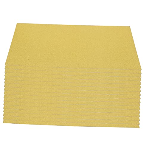 NUOBESTY 50 Blatt Goldglänzendes Bastelkarton Papier für Diy Origami Scrapbooking und Kinderhandwerk Hochwertiges nicht Klebendes Bastelpapier für Geburtstags und Hochzeitsdekoration von NUOBESTY
