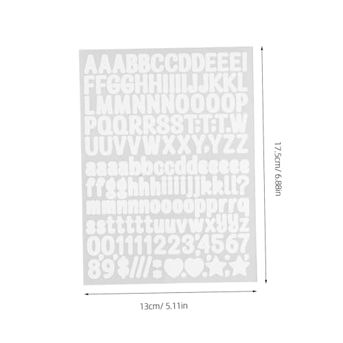 NUOBESTY 50 Blatt Stoffbuchstaben Stoffaufkleber Buchstaben Und Zahlen Selbstklebende Flicken Buchstaben Ohne Nähen Kleine Aufkleberbuchstaben Selbstklebende Alphabetbuchstaben von NUOBESTY