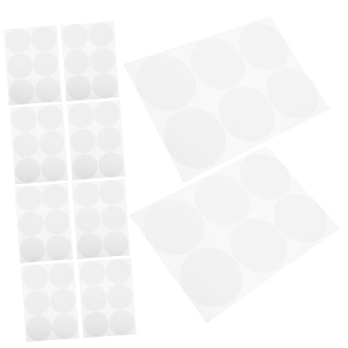 NUOBESTY 50 Blatt Weiße Runde Beschreibbare Aufkleber aus Kupferdruckpapier mit Je Selbstklebenden Punkten Starke Haftung Leicht Abziehbar Vielseitig für Büro Küchen und Lagerorganisation NUOBESTY 50 Blatt Weiße Runde Beschreibbare Aufkleber aus Kupferdruckpapier mit Je Selbstklebenden Punkten Starke Haftung Leicht Abziehbar Vielseitig für Büro Küchen und Lagerorganisation von NUOBESTY