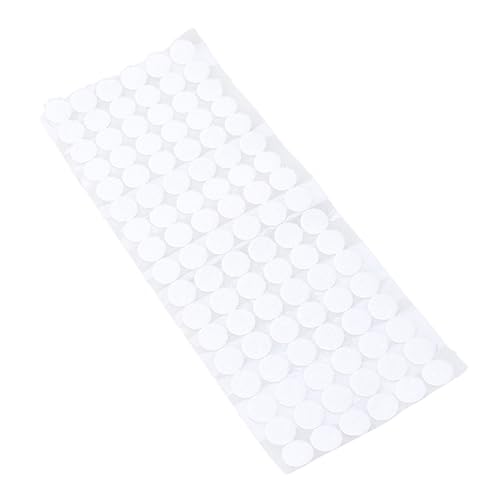 NUOBESTY 50 Paare Klettpunkte Selbstklebend Durchmesser Runde Klebepunkte Weiß Starke Haftung Doppelseitiges Design für Handwerk und Haushalt NUOBESTY 50 Paare Klettpunkte Selbstklebend Durchmesser Runde Klebepunkte Weiß Starke Haftung Doppelseitiges Design für Handwerk und Haushalt von NUOBESTY