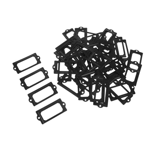 NUOBESTY 50 Sätze Teiliges Metall Etikettenhalter Schraubrahmen Aktenschrank Schublade Label Holder Büro Aktenordner Regale Bibliothek Organizer Langlebig Robust NUOBESTY 50 Sätze Teiliges Metall Etikettenhalter Schraubrahmen Aktenschrank Schublade Label Holder Büro Aktenordner Regale Bibliothek Organizer Langlebig Robust von NUOBESTY
