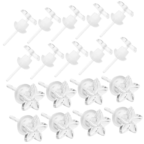 NUOBESTY 50 Sätze Transparente Resin Ohrringe für Frauen Umweltfreundliche Ohrstecker mit Ohrstopper für Alltag und Besondere Anlässe NUOBESTY 50 Sätze Transparente Resin Ohrringe für Frauen Umweltfreundliche Ohrstecker mit Ohrstopper für Alltag und Besondere Anlässe von NUOBESTY