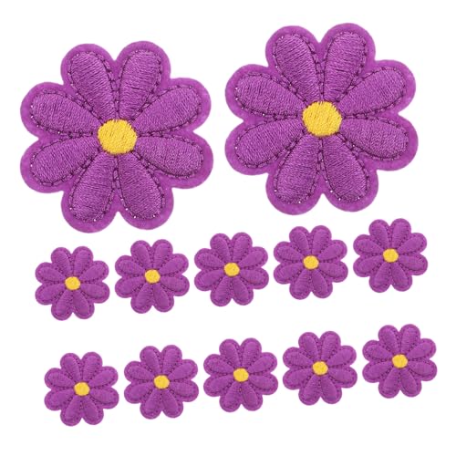 NUOBESTY 50 Stück Blumen Stickerei Patches zum Aufbügeln Lila Stoffapplikationen mit Hochtemperatur-hotmelt-kleber Vielseitig für Jeans Hüte Rucksäcke und Diy-bekleidungsdekoration NUOBESTY 50 Stück Blumen Stickerei Patches zum Aufbügeln Lila Stoffapplikationen mit Hochtemperatur-hotmelt-kleber Vielseitig für Jeans Hüte Rucksäcke und Diy-bekleidungsdekoration von NUOBESTY