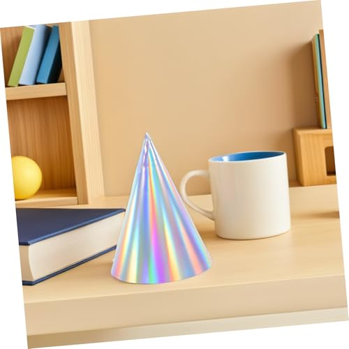 NUOBESTY 50 Stück Bunte Partyhüte aus Papierkegel für Kindergeburtstage und Karneval Robuste Kappen für Festliche Anlässe Wie Neujahr und Einweihungsfeiern von NUOBESTY