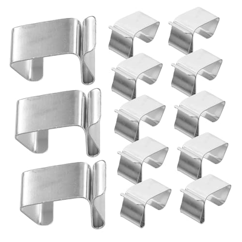 NUOBESTY 50 Stück Clips für Außen Dachrinnenhaken für Lichterketten Sichere Befestigung für Garten und Terrassenbeleuchtung für Weihnachtsdekoration NUOBESTY 50 Stück Clips für Außen Dachrinnenhaken für Lichterketten Sichere Befestigung für Garten und Terrassenbeleuchtung für Weihnachtsdekoration von NUOBESTY