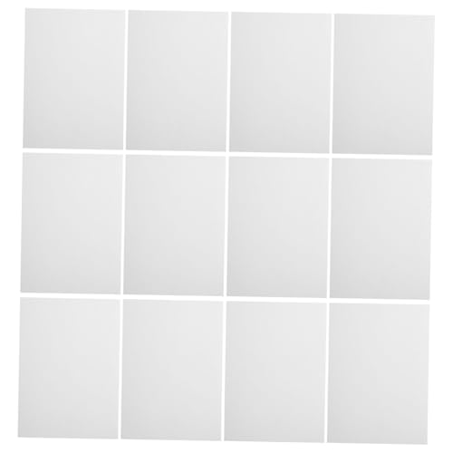 NUOBESTY 50 Stück Drucken Etikettenaufkleber Aufkleberdruckpapier beschreibbare Etikettenaufkleber Aufkleber für Preisschilder bedruckbare Etiketten Drucken von Etiketten für Drucker Weiß von NUOBESTY