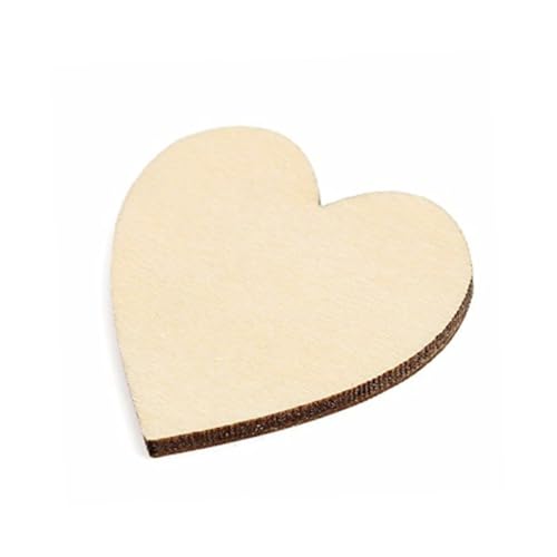 NUOBESTY 50 Stück Holzscheiben Herzform Naturholzscheiben mit Rinde für DIY Bastelarbeiten Scrapbooking Dekoration Holzplättchen zum Verzieren und Beschriften NUOBESTY 50 Stück Holzscheiben Herzform Naturholzscheiben mit Rinde für DIY Bastelarbeiten Scrapbooking Dekoration Holzplättchen zum Verzieren und Beschriften von NUOBESTY