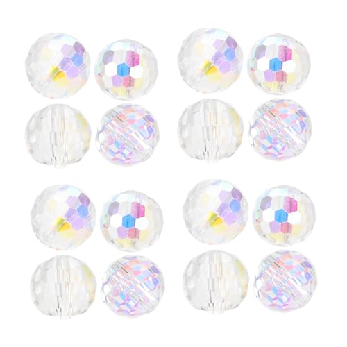NUOBESTY 50 Stück Kristallperlen Armbandvorräte Für Kleine Unternehmen Kleine Perlen Für Handwerk Perlenzauber Süße Anhänger Für Die Schmuckherstellung Basteln Von Perlen Transparent Glas NUOBESTY 50 Stück Kristallperlen Armbandvorräte Für Kleine Unternehmen Kleine Perlen Für Handwerk Perlenzauber Süße Anhänger Für Die Schmuckherstellung Basteln Von Perlen Transparent Glas von NUOBESTY