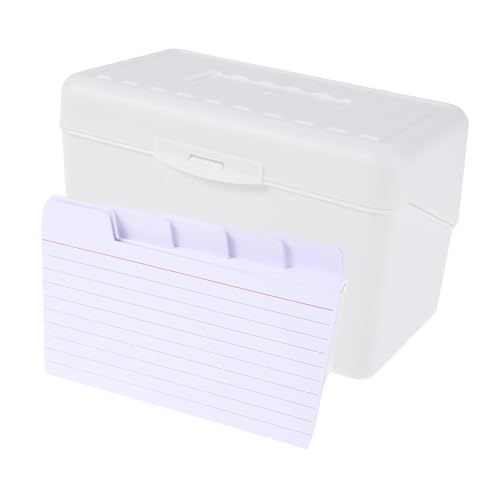 NUOBESTY 50 Stück Notizkarten mit Praktische Box für Vokabeln Kategorisierung und Effizientes Lernen NUOBESTY 50 Stück Notizkarten mit Praktische Box für Vokabeln Kategorisierung und Effizientes Lernen von NUOBESTY