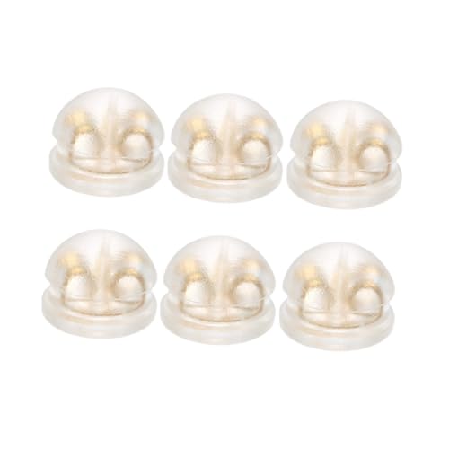 NUOBESTY 50 Stück Ohrring Stopper aus Kupfer und Silikon Langlebige DIY Ohrstecker Verschlüsse Geeignet für Ohrring Basteln und Ohrläppchen Modische Schmuckzubehör für Damen NUOBESTY 50 Stück Ohrring Stopper aus Kupfer und Silikon Langlebige DIY Ohrstecker Verschlüsse Geeignet für Ohrring Basteln und Ohrläppchen Modische Schmuckzubehör für Damen von NUOBESTY