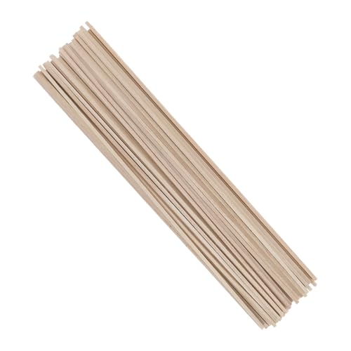 NUOBESTY 50 Stück Quadratische Holzdübelstäbe Naturbelassenes Holz für Basteln Modellbau DIY Holzsticks für Schule und Handwerk mit Natürlicher Holzmaserung NUOBESTY 50 Stück Quadratische Holzdübelstäbe Naturbelassenes Holz für Basteln Modellbau DIY Holzsticks für Schule und Handwerk mit Natürlicher Holzmaserung von NUOBESTY