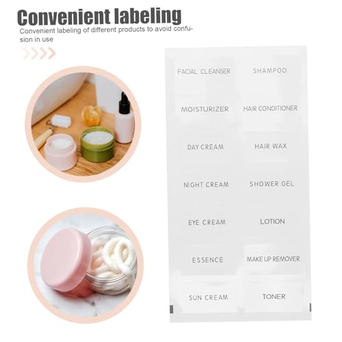 NUOBESTY 50 Stück Reise Flaschenetiketten Selbstklebend Transparent für Hautpflege Shampoo Kosmetik Aufkleber zur Einfachen Organisation und Beschriftung von Toilettenartikeln NUOBESTY 50 Stück Reise Flaschenetiketten Selbstklebend Transparent für Hautpflege Shampoo Kosmetik Aufkleber zur Einfachen Organisation und Beschriftung von Toilettenartikeln von NUOBESTY